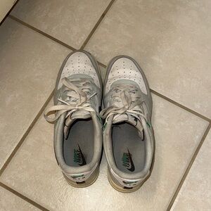 Nike Air Gray and Black Sneakers